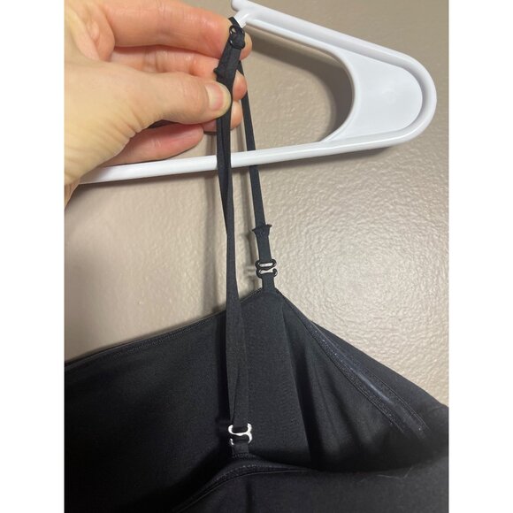 Banana Republic Dress Strap(less) Basic LBD Midi Ponte POCKETS Versatile Women 4 - Picture 8 of 12